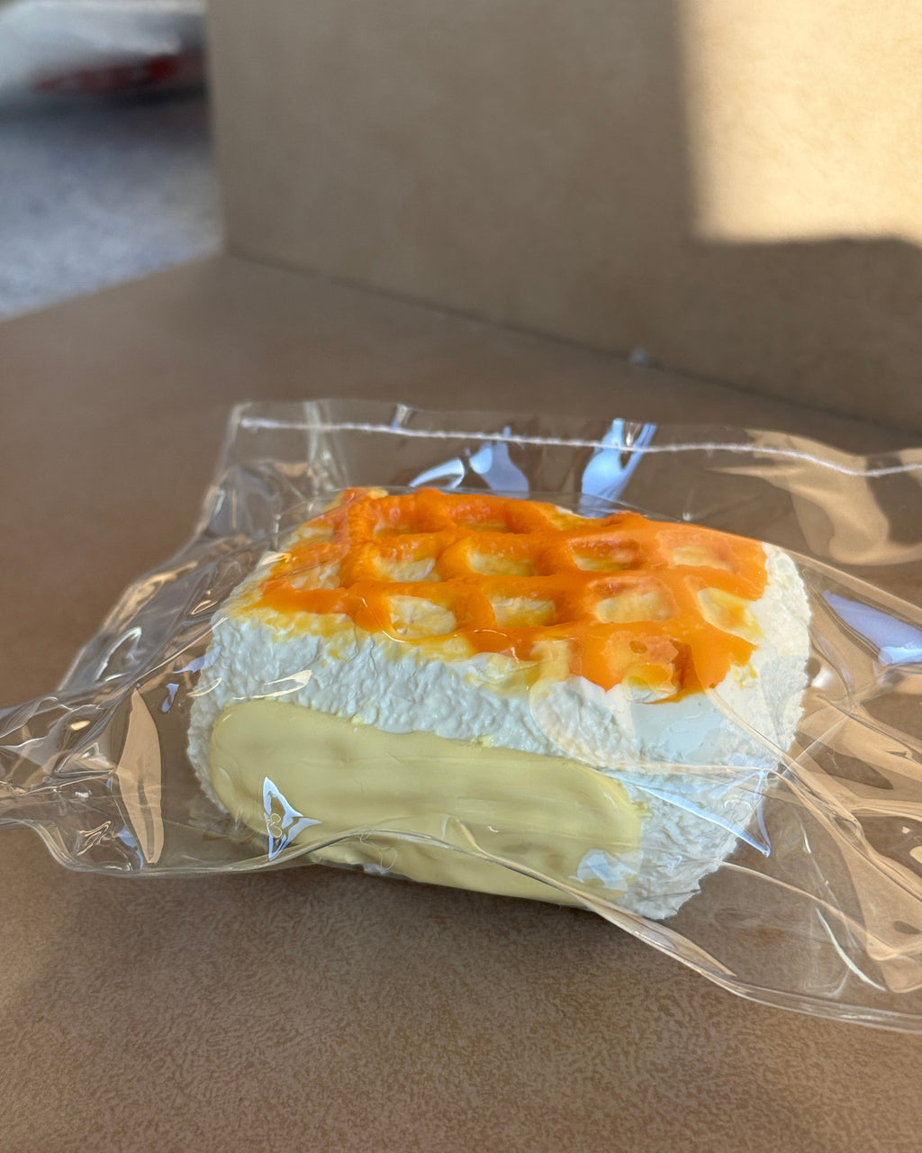 Custard Cream Waffle