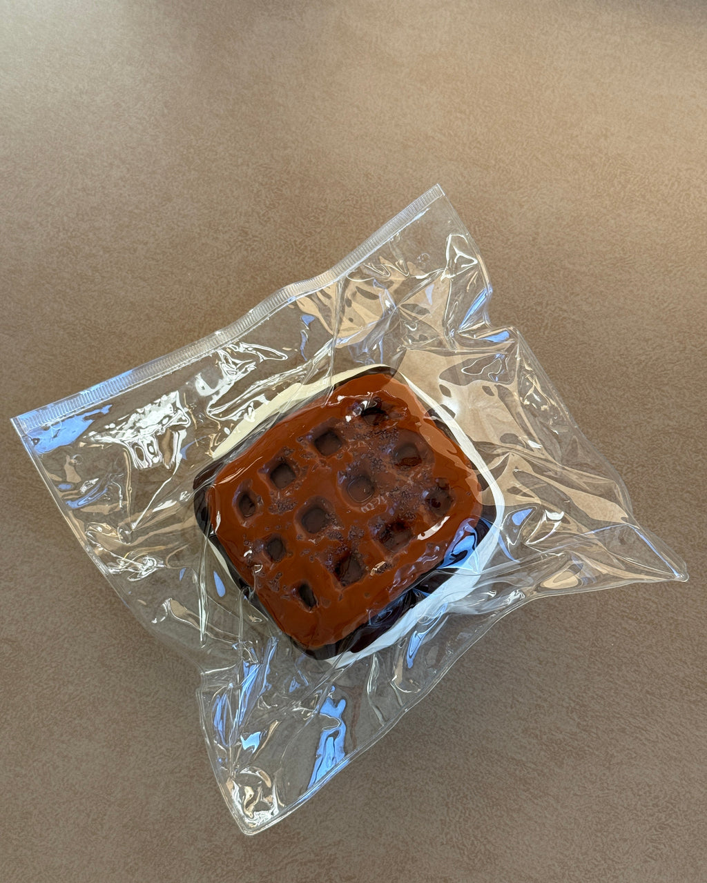Chocolate Cream Waffle