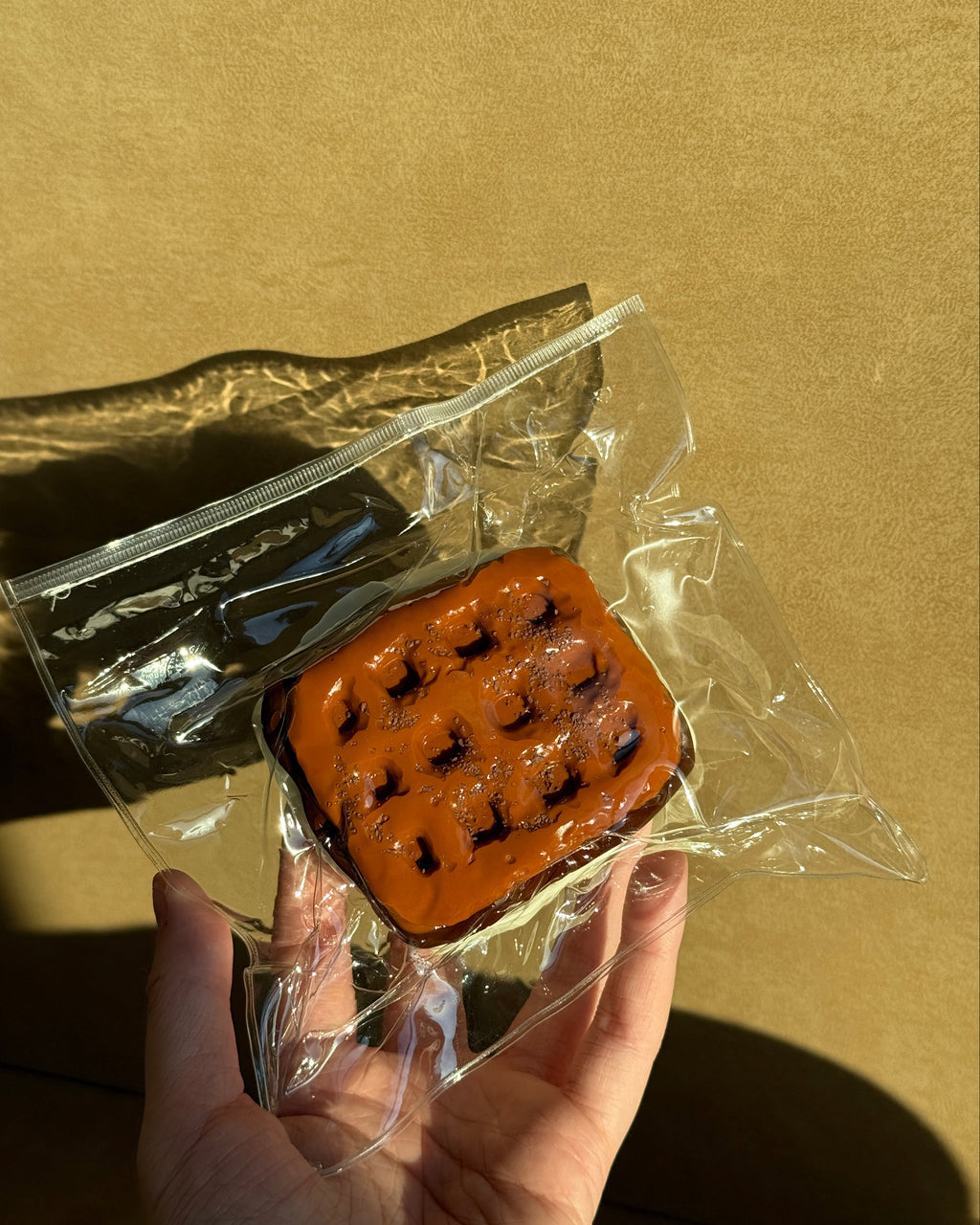 Chocolate Cream Waffle