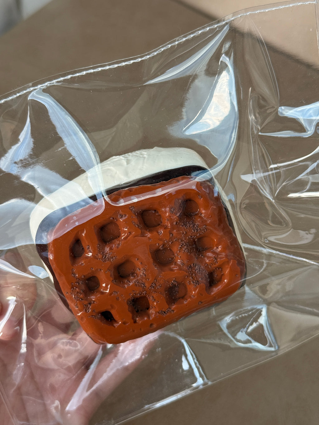 Chocolate Cream Waffle