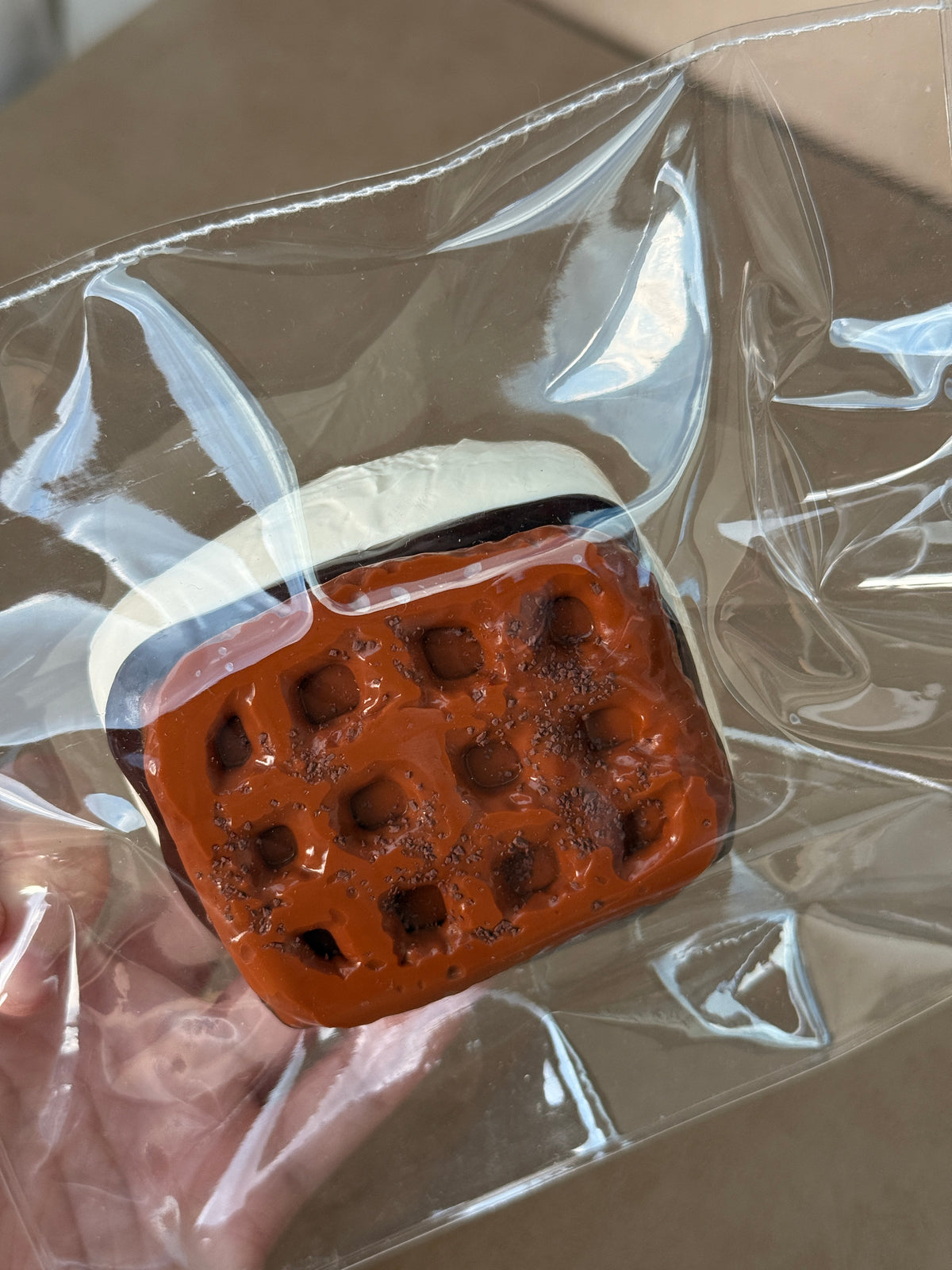 Chocolate Cream Waffle