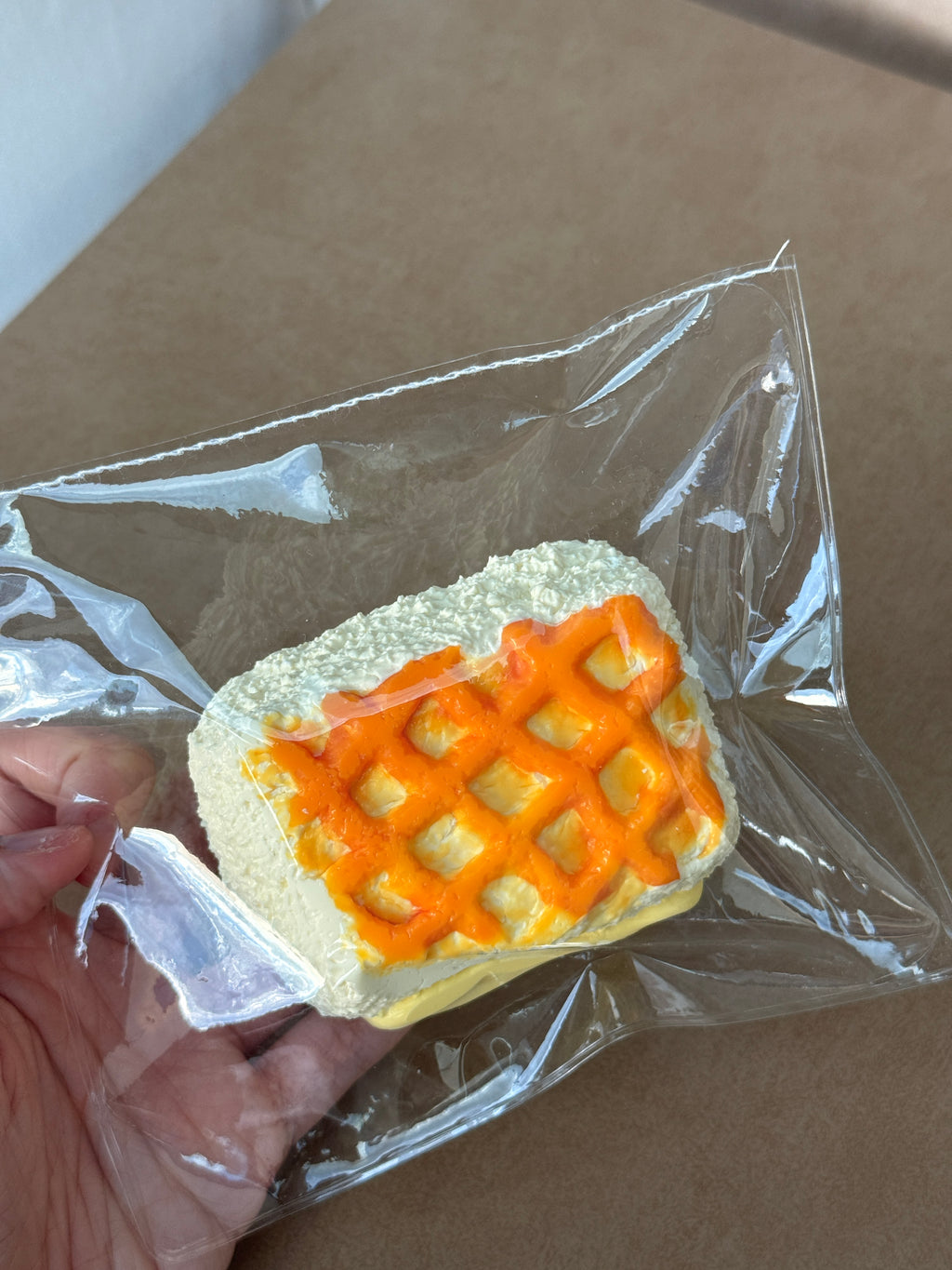 Custard Cream Waffle
