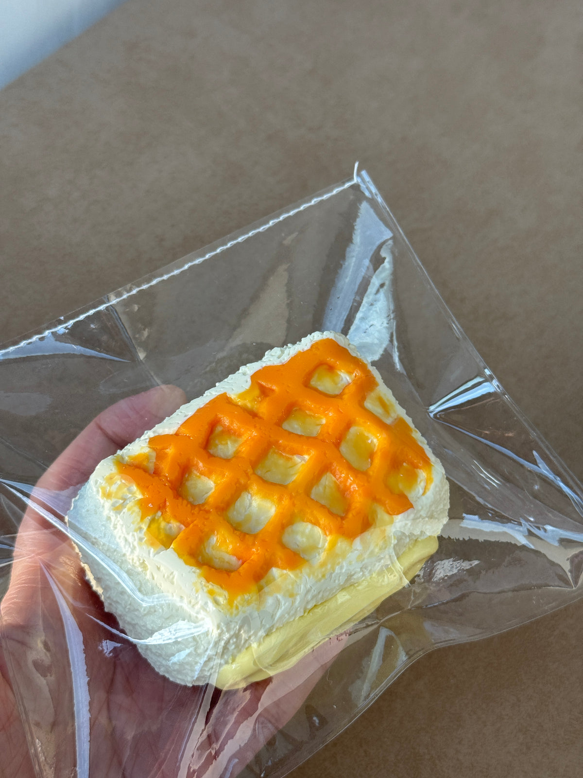 Custard Cream Waffle